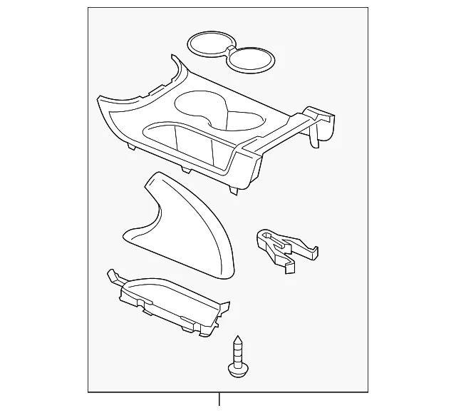 Cup Holder - Mazda (KA0G-64-630A-02)