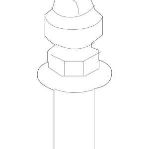 Engine Cover Adapter - Mazda (LFG1-10-334B)