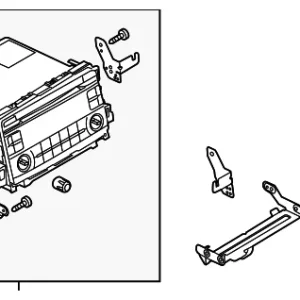 Receiver - Mazda (CG36-66-9R0)