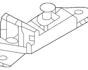 Lower Striker - Mazda (DN4F-72-361A)