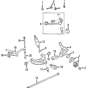Torsion Bar - Mazda (ZZP1-34-011)