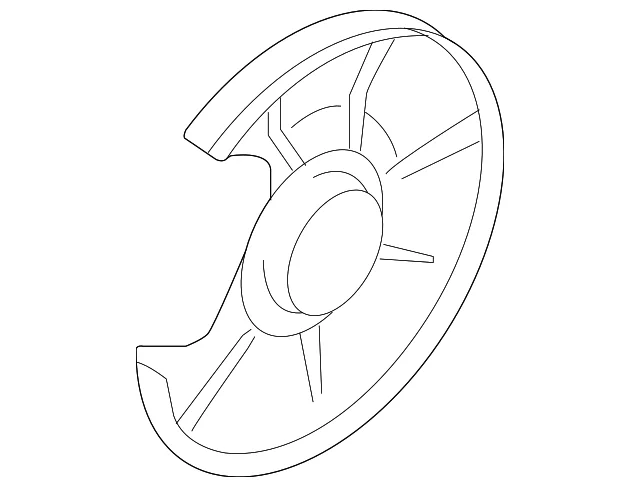 Splash Shield - Mazda (NF47-26-261A)