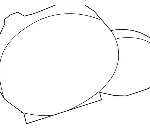 Cluster Lens - Mazda (TD12-55-447A)