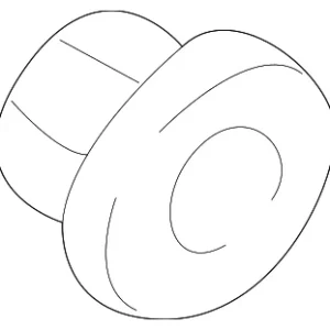 Lens & Housing Nut - Mazda (9YB0-70-501)