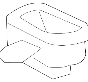 Seat Cushion Bracket - Mazda (D09T-57-529)