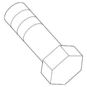 Impact Bar Mount Bolt - Mazda (9XG0-22-568L)