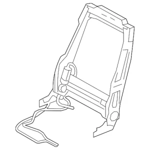 Seat Back Frame - Mazda (GS4M-88-680)