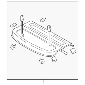 Package Tray - Mazda (GJ6J-68-310G-02)
