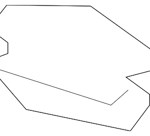 Lower Molding Bracket - Mazda (KA0G-50-154A)