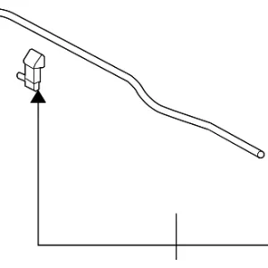 Washer Nozzle - Mazda (BP4K-67-510)