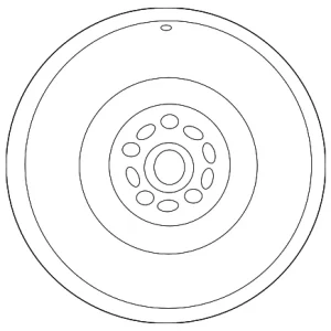 Wheel, Alloy - Mazda (9965-22-7570)
