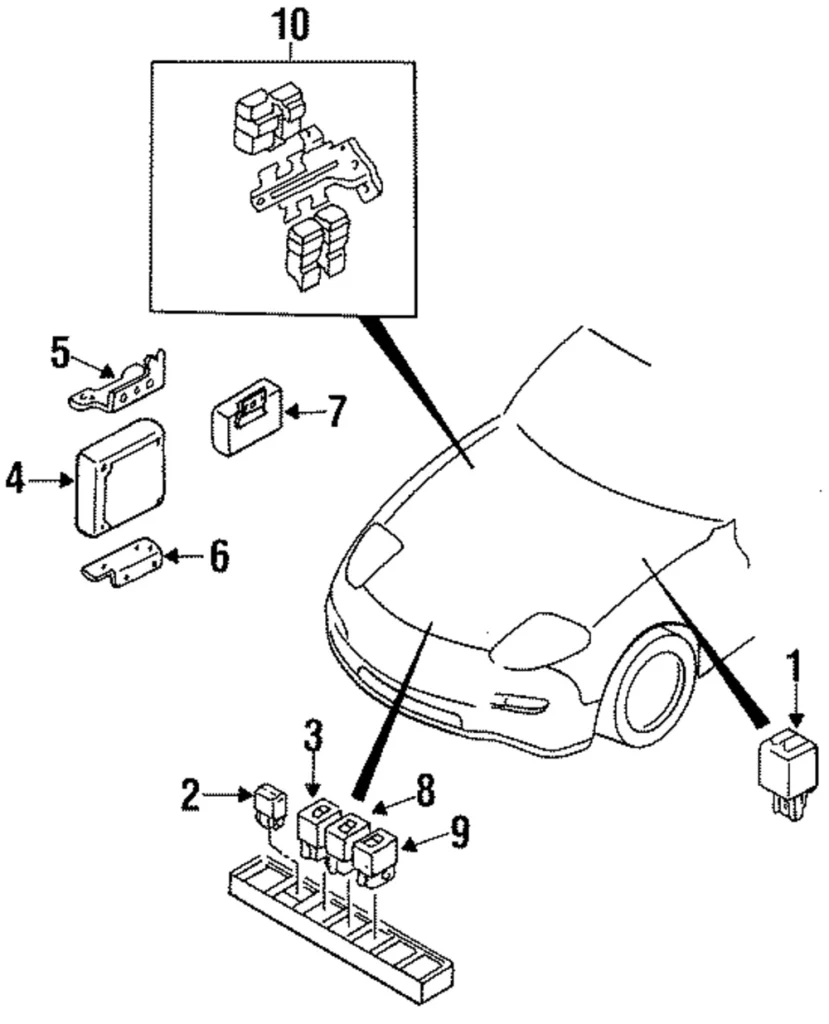Relay - Mazda (C001-67-730A)