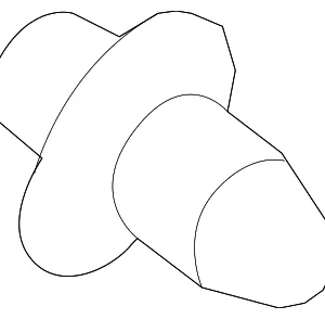 Duct Clip - Mazda (GJ21-28-803)