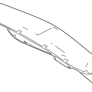 Trunk Lid Trim - Mazda (GS3L-68-8W1B)