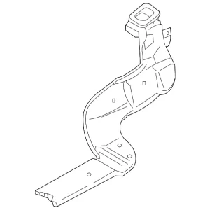Rear Duct - Mazda (EH44-61-272)