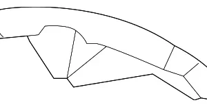 Outer Bracket - Mazda (ZZCA-50-236)