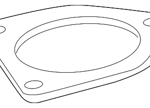 Suspension Shock Absorber / Strut Mount Gasket - Mazda (F151-34-003)