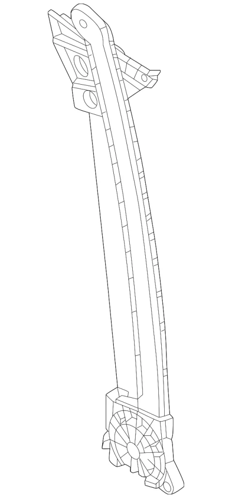 Window Regulator - Mazda (KMV6-72-590D)