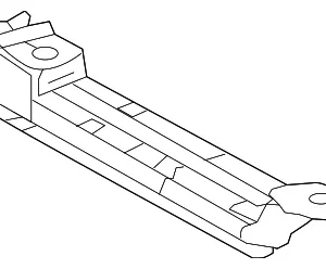 Seat Cross-Member - Mazda (GHP9-53-630)