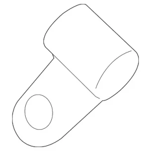 Pressure Tube Bracket - Mazda (TD11-61-4E1A)