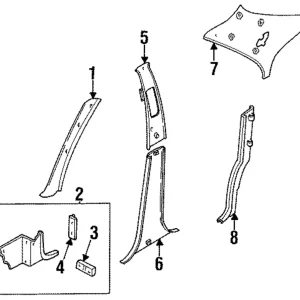 Holder - Mazda (H001-66-739)