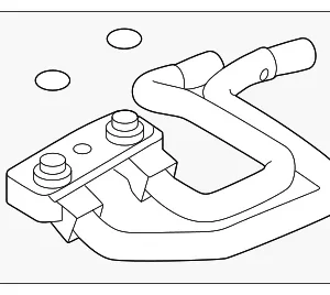 Water Pipe - Mazda (KMV6-61-84XA)