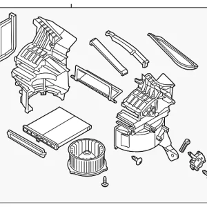 Blower Assembly - Mazda (KB8A-61-140)