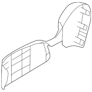 Inner Finish Panel - Mazda (BDGF-88-1H1-02)