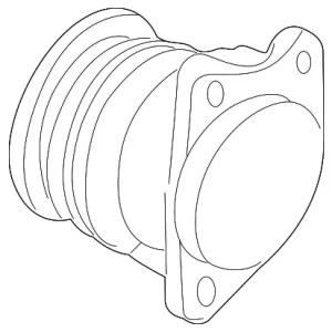Serpentine Tensioner - Mazda (KJ02-15-980B)