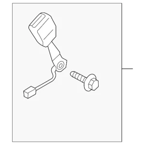 Buckle - Mazda (DRY1-57-620-02)
