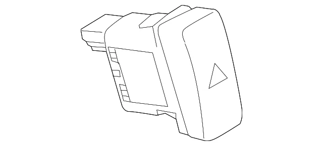 Hazard Switch - Mazda (KD45-66-4H0)