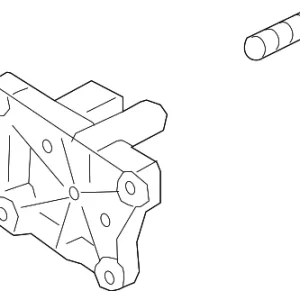 Cv Axle Shaft Carrier Bearing Bracket - Mazda (F2A7-25-740)