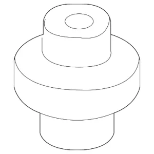 Radiator Lower Mount - Mazda (LF8N-15-202A)