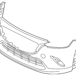 Bumper Cover - Mazda (DLSG-50-031-BB)