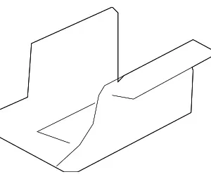 Bumper Bracket - Mazda (GP9A-54-896)