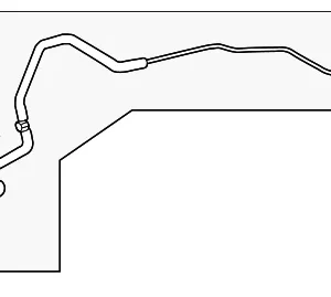 Pressure Pipe - Mazda (D10W-61-46XA)