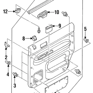 Window Switch - Mazda (HG30-66-370)