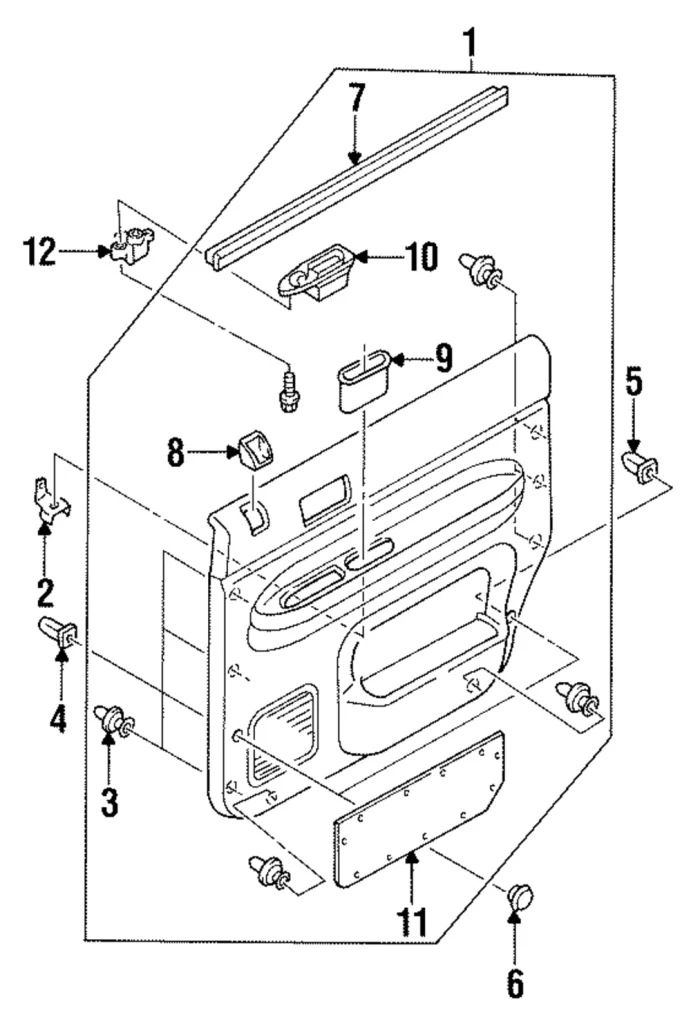 Grommet - Mazda (B110-68-429)
