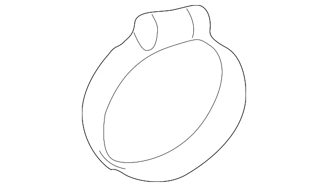 Outlet Tube Clamp - Mazda (YF09-13-735)