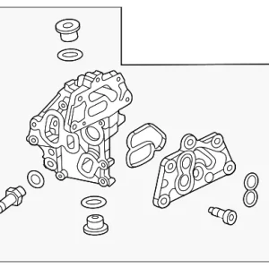 Oil Filter Housing - Mazda (T301-14-310A)