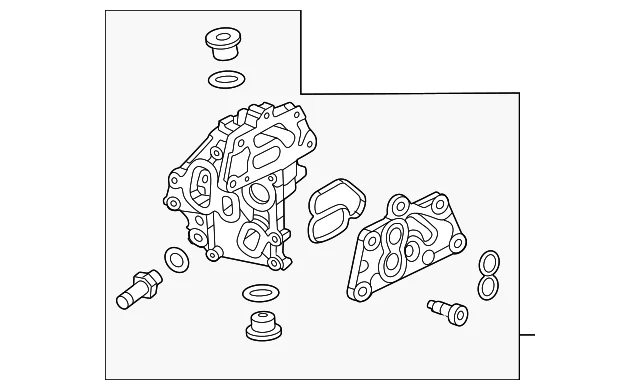 Oil Filter Housing - Mazda (T301-14-310A)