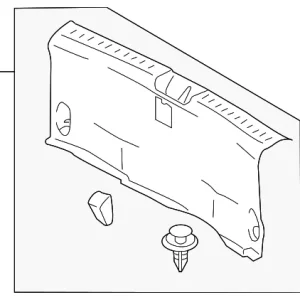 Rear Panel Trim - Mazda (DF89-68-89XE)