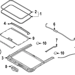 Drain Hose - Mazda (KEME-69-921)