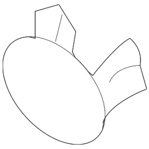 Hole Cover - Mazda (FE01-55-723B-02)