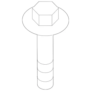 Oil Cooler Bolt - Mazda (LF9V-14-789)