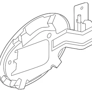 Fuel Door - Mazda (TK48-42-410C)