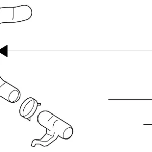 Lower Hose - Mazda (L33M-15-18YJ)