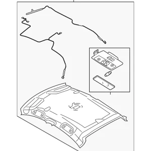 Headliner - Mazda (BN8K-68-030S-30)