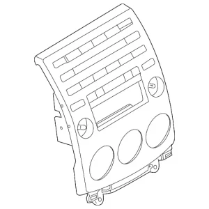 Center Bezel - Mazda (CC43-66-AH0)