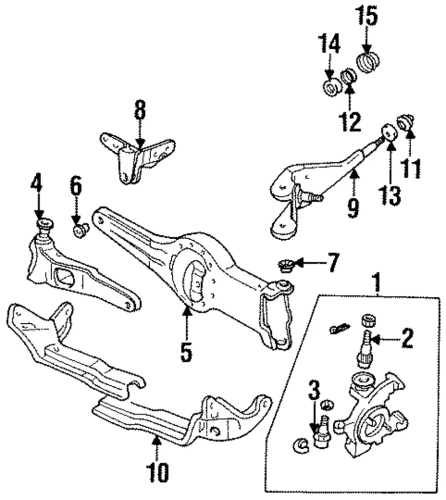 Radius Arm - Mazda (ZZM1-34-223)